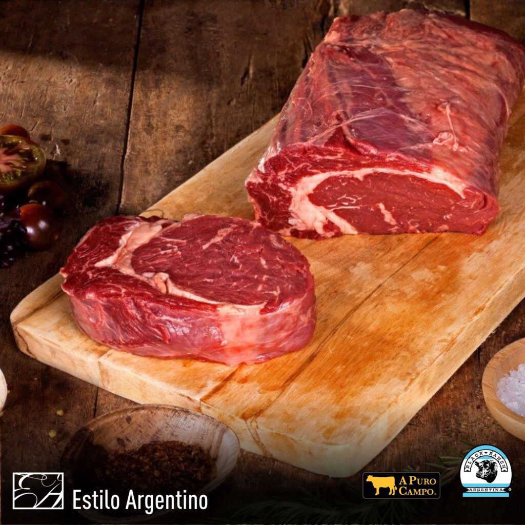 Entrecôte Rib Eye Argentinien Black Ranch A Puro Campo Steak Argentinien